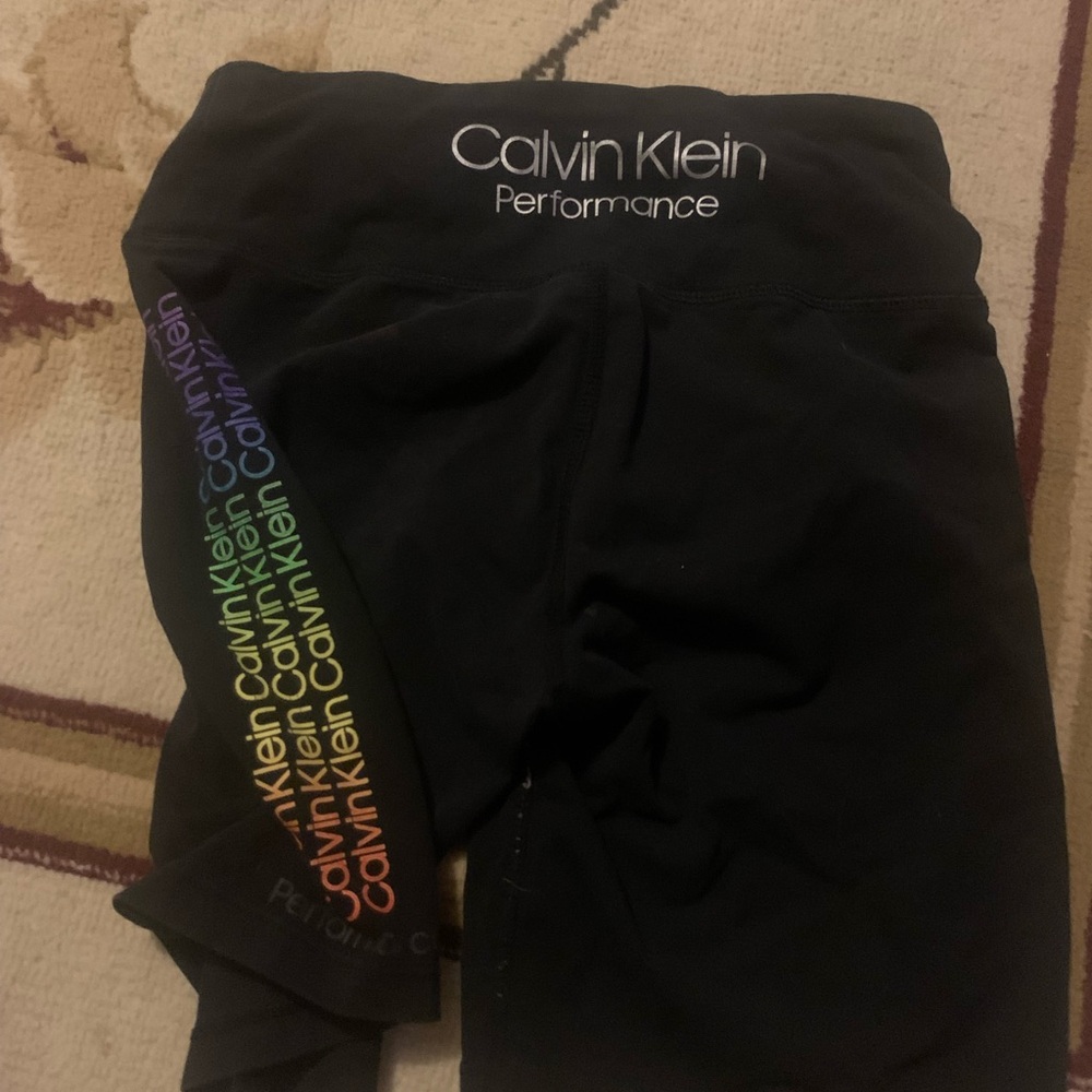 Calvin Klein Kids Black Performance Shorts